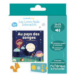 Livre audio interactif Au pays des songes - Lunii