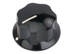 Fender - Bouton pour potentiomètre Deluxe Jazz Bass Upper Concentric - noir