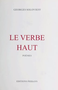 Le Verbe Haut - Poèmes