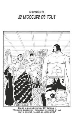 One Piece édition originale - Chapitre 639 - Je m'occupe de tout