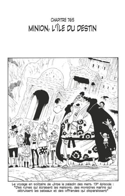 One Piece édition originale - Chapitre 765 - Minion, l'île du destin