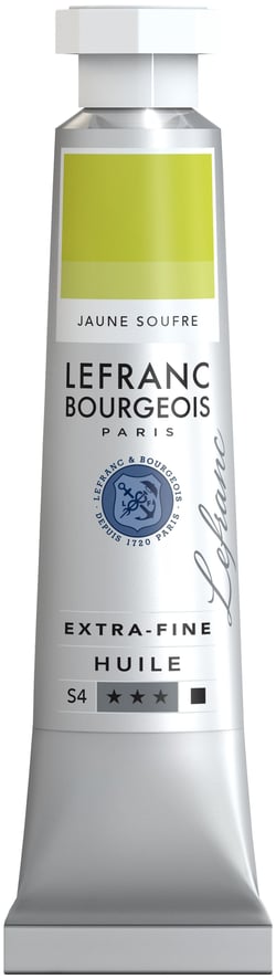 Peinture à l'huile extrafine - 20ml - jaune soufre