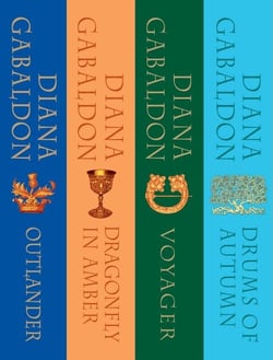 The Outlander Series Bundle: Books 1, 2, 3, and 4 - Outlander, Dragonfly in Amber, Voyager, Drums of Autumn