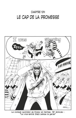 One Piece édition originale - Chapitre 104 - Le cap de la promesse