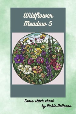 Wildflower Meadow 5 - Stained Glass Plants, #5