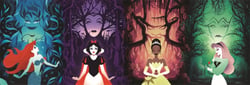 Puzzle 1000 pièces - Panorama Collection - Disney Princesses