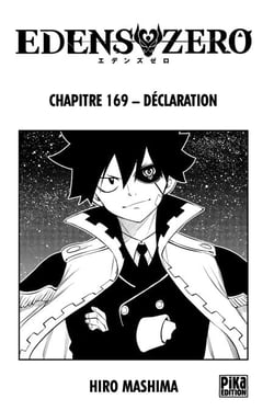 Edens Zero Chapitre 169 - Déclaration
