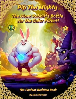 Pip the Mighty: The Giant Rabbit's Battle for the Color Forest! - Pip, #4