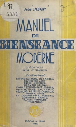 Manuel de bienséance moderne