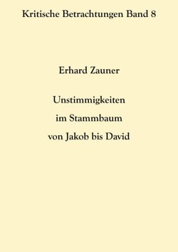 Unstimmigkeiten im Stammbaum von Jakob bis David