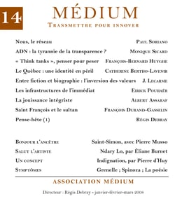 Médium n°14, janvier-mars 2008