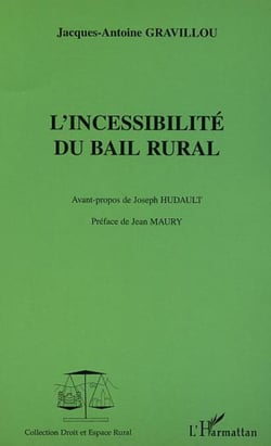 L'incessibilité du bail rural