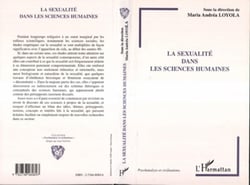 LA SEXUALITE DANS LES SCIENCES HUMAINES
