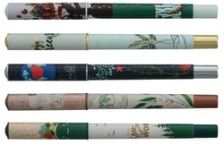 1 roller - Bleu - Ink Love your Earth Rollink - Pointe moyenne - Modèles assortis