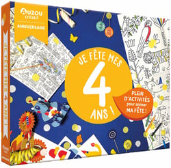 Mon coffret d'artiste - Mon coffret d'anniversaire - Je fête mes 4 ans !