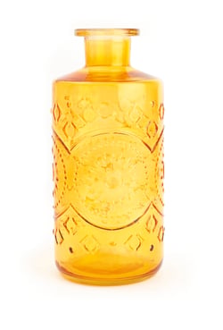 Vase Barcelone GM jaune h205 x ø 90 mm