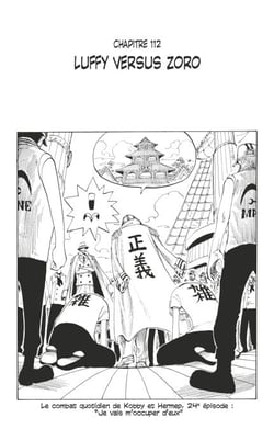 One Piece édition originale - Chapitre 112 - Luffy versus Zoro
