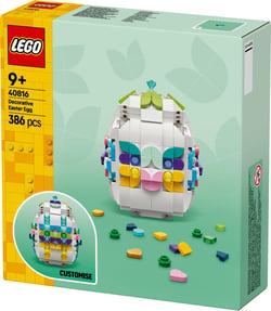 LEGO Saisonnier 40816 - L'oeuf de Pâques décoratif