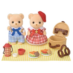 Sylvanian Families - Le pique-nique gourmand des ours biscuit - 5852