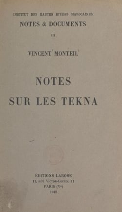 Notes sur les Tekna