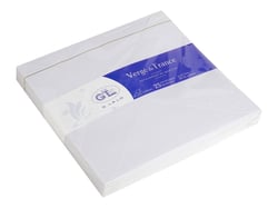 25 enveloppes doublées Lalo Vergé - 165x165 mm - 100g - blanc 