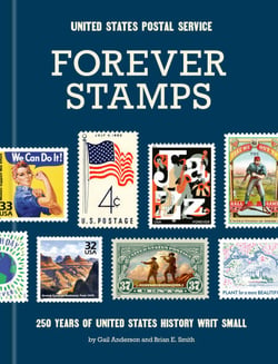 Forever Stamps - 250 Years of United States History Writ Small