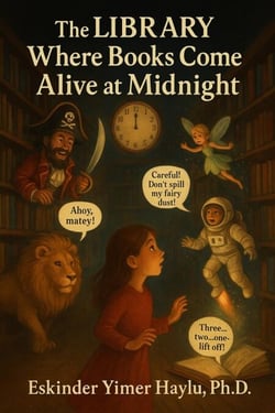 The Library Where Books Come Alive at Midnight