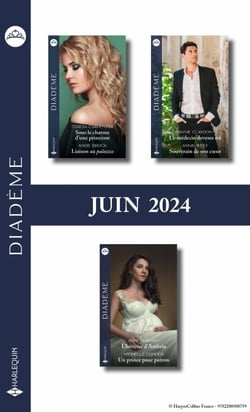Pack mensuel Diadème - 6 romans (Juin 2024)