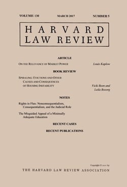 Harvard Law Review: Volume 130, Number 5 - March 2017