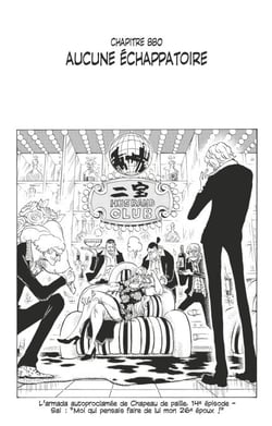 One Piece édition originale - Chapitre 880 - Aucune échappatoire