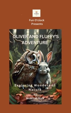 Oliver And Fluffy's Adventure - Fun O'clock Educational Story Books for kids, #1