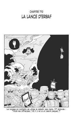 One Piece édition originale - Chapitre 770 - La lance d'Erbaf