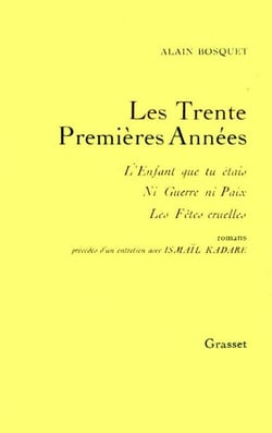 Les trente premières années