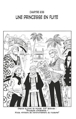 One Piece édition originale - Chapitre 638 - Une princesse en fuite