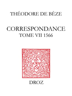 Correspondance - Tome VII, 1566