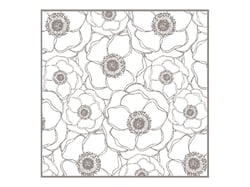 Tampon bois Coquelicots - Artemio