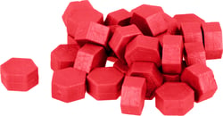Artemio - Perles de cire hexagonales - 30 g - Rouge vif