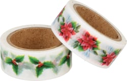 Lot de 2 masking tapes - Christmas Berries