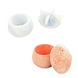 Moule en silicone - Pot champignon - Jesmonite