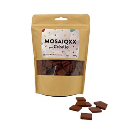 Tesselles de mosaïque Unicraft - rouge - 20 x 20 mm - 600 g