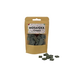 Tesselles de mosaïque Unicraft - vert australien - 12 x 12 mm - 100 g