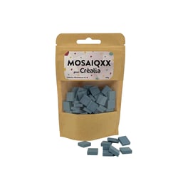Tesselles de mosaïque Unicraft - bleu - 12 x 12 mm - 100 g