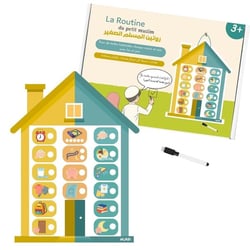 Tableau de routine du petit muslim