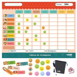 TABLEAU DE RéCOMPENSE MAGNéTIQUE