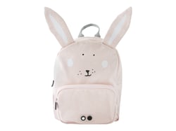 Sac à dos maternelle Trixie Baby - Rose - Mme Lapin - 1 compartiment