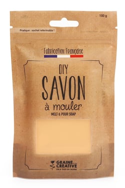 Pain de savon - Pêche - 100g