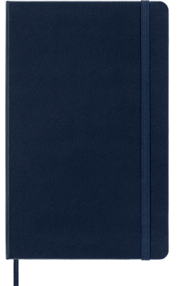 Carnet - 13 x 21 cm - Moleskine - 240 pages lignées - bleu saphir