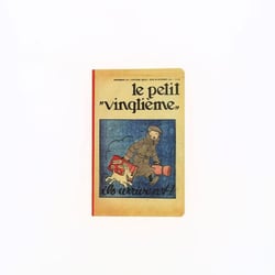 Carnet de notes 12,5 x 20 cm - Les aventures de Tintin - Le petit vingtième