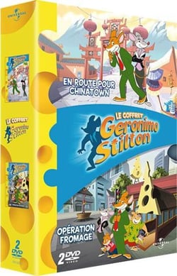 Geronimo Stilton - Coffret - Opération fromage + En route pour Chinatown