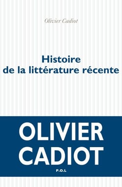 Histoire de la littérature récente (Tome 1)